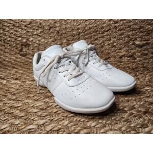 Smapavic Cheerleading Shoes Womens Size 37, US 6.5 Girls White Athletic Sneakers